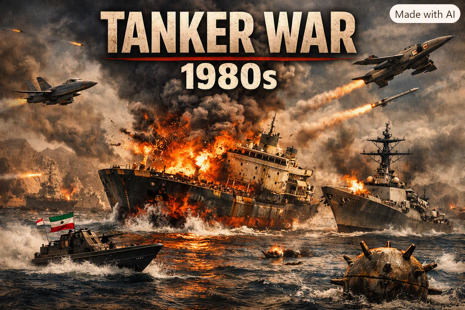 tanker war, strait of hormuz,operation praying mantis